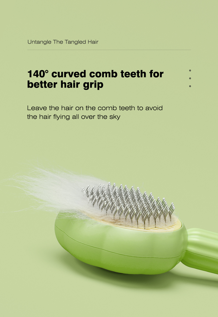 Flower Shaped Dogs Cat Hair Brush Remover Self Cleaning Slicker Sunflower Pet Dematting Comb