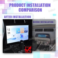 DIANAV 15 İnç Android 12 Chevrolet Camaro 2010-2015 Dikey Dokunmatik Ekran Araç Radyosu Qualcomm Oto Multimedya Carplay Host