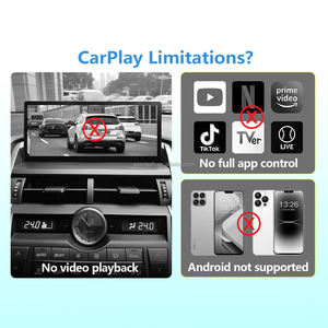 CarPlay sans fil portable avec port USB, prise en charge à distance d'iPhone et d'<span class=keywords><strong>Android</strong></span> <span class=keywords><strong>Auto</strong></span>, Netflix, TikTok, <span class=keywords><strong>Amazon</strong></span> Prime Video - Product Image 6