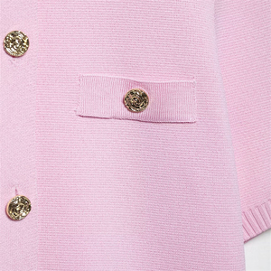 SHENZHU Nouvelle Collection Printemps 2025 – Cardigan <span class=keywords><strong>Tricot</strong></span>é Décontracté à Manches Courtes pour Femme, Modèle Simple et Polyvalent 1822023 1822022 - Product Image 5