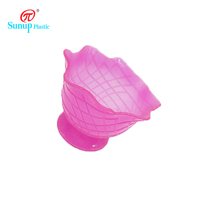 Gobelets et bols à dessert jetables en plastique coloré de 4 oz/8 oz pour glaces pilées et crèmes glacées, parfaits pour les fêtes estivales