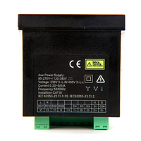 Analizador de Energía Inteligente con Pantalla LCD Trifásica RS485 Modbus, Función Multitarifa, 72*72mm, Medidor de Potencia, Medidores de Energía