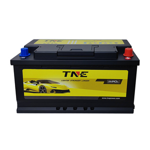 แบตเตอรี่ลิเธียม12V สำหรับรถยนต์20Ah 40Ah LiFePO4 80Ah 60Ah อะไหล่แบตเตอรี่ตะกั่วกรดบำรุงรักษาฟรี agm <span class=keywords><strong>EFB</strong></span> - Product Image 3