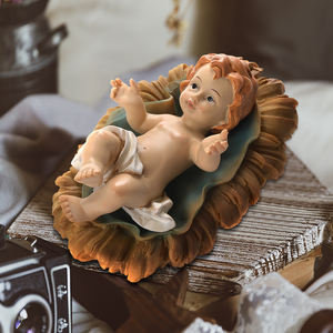 منحوتة من الراتينج للأطفال الرضع مرسومة يدويًا من الراتنج - Product Image 3