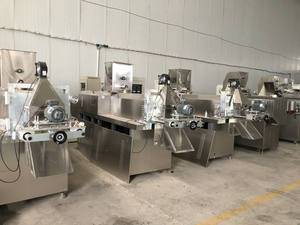 Machine <span class=keywords><strong>à</strong></span> enrober les cotolettes de poulet et de porc en poudre de pain, ligne de traitement spéciale de la poudre de pain, équipement pour aliments soufflés et frits - Product Image 3