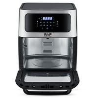 Friteuse à air RAF R.5340 1800W 14L Freidora De Aire 360 °   Four multifonction à circulation d'air, commande tactile numérique, facile à nettoyer