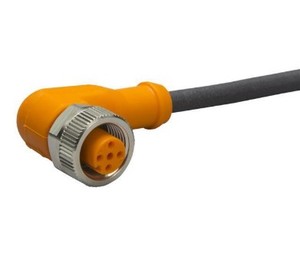 Cable IFM Efector EVC004, Conector M12 Hembra en Ángulo Recto, 4 Hilos, 5 Pines, 2m, PUR Negro, Tecnología de Conexión M12 Estándar (EN 61076) - Product Image 6