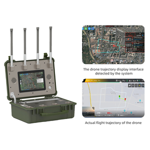 10km Dron Detector UAV Portátil Full Frequency <span class=keywords><strong>Detection</strong></span> System Fpv Dji IP65 Controle Remoto Alarme Localização Rastreamento - Product Image 4
