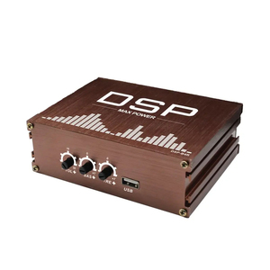 แอมพลิฟายเออร์ DSP ติดรถยนต์4X260W มาพร้อมกับแอปโทรศัพท์ตัวประมวลผลสัญญาณเสียงแบบดิจิตอลโดยมีช่วงความถี่ SNR 20-20กิโลเฮิรตซ์75-90dB ตัว - Product Image 4