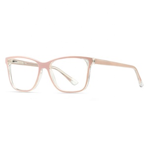 DOISYER Wenzhou fabbrica donne <span class=keywords><strong>occhiali</strong></span> quadrati con cornice trasparente <span class=keywords><strong>blu</strong></span> <span class=keywords><strong>luce</strong></span> blocco occhi UV450 protezione solido modello di vetro - Product Image 4