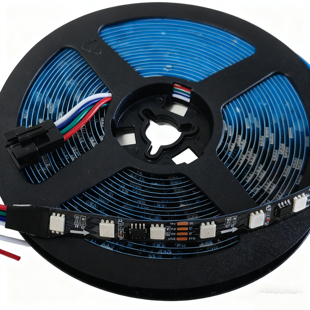 SPI LED Strip Addressable 5050 RGB LED Digital Strip 12V for bar Lighting