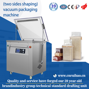 Machine à emballer de riz robuste <span class=keywords><strong>1kg</strong></span> entièrement automatique boîte haricot emballeur sous vide en acier inoxydable forme de brique moule joint sous vide - Product Image 3