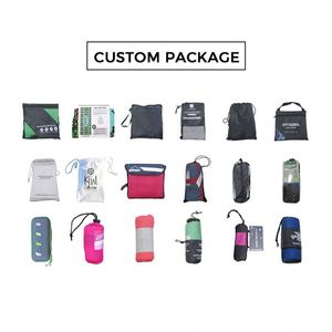 Serviette de sport et de camping en microfibre Rainleaf personnalisée, séchage rapide, super absorbante, idéale pour le voyage, avec sac en filet - Product Image 4