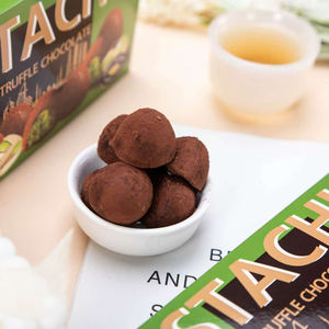 تصميم دبي 58 جم شوكولاتة الكمأة في 3 أصناف-حليب أبيض حلو مع حلوى صلبة بسكويت مربى مكونات بندق أنماط كرات بار - Product Image 6