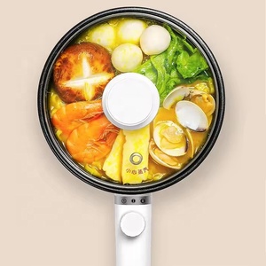 Mini cuisinière électrique polyvalente facile à prendre et à nettoyer Hot Pot Porridge Maker <span class=keywords><strong>Cuiseur</strong></span> de nourriture pour bébé multifonction antiadhésif. - Product Image 5