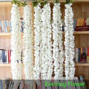 V-Wedding Wedding <span class=keywords><strong>bianco</strong></span> appesa in finto fiore artificiale ghirlanda di vite avorio seta fiore artificiale <span class=keywords><strong>glicine</strong></span> - Product Image 3
