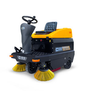 C100 Industriële Batterij Aangedreven Vloer Rijden Veegmachine Te Koop - Product Image 1