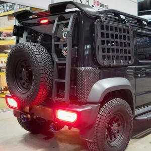 Alerón de techo CN-GE Jimny con acabado brillante y mate en fibra de carbono con impresión por transferencia de agua para Suzuki Jimny 19-26JB64JB74W - Product Image 4