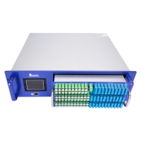 Fullwell IPTV 10G XGS-PON EYDFA EDFA 64 ports 22 23dBM CATV FWAP-XGS-64X22 WDM SC/APC-SC/UPC double alimentation CA