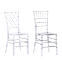 Chaises Chiavari d'Hôtel Événementielles en Gros, Transparentes, en Bambou, de Banquet, en Cristal, Plastique, Résine ou Polycarbonate, pour Mariage