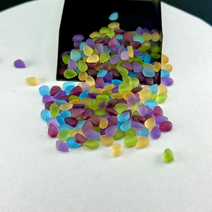 Pierres précieuses naturelles de Jaipur, taille poire, briolette, préformées, 5x3,5 mm, pour la création de bijoux sur mesure - Product Image 3