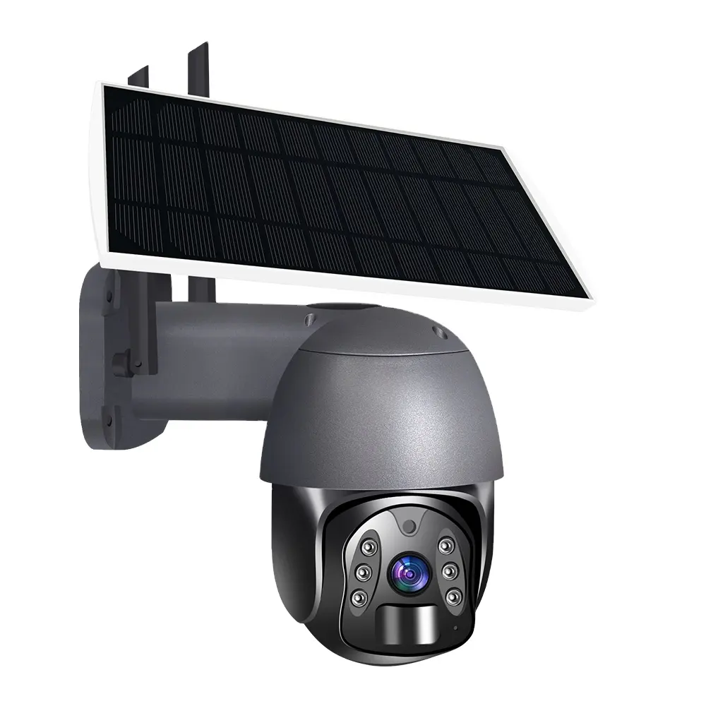 Tuya Smart WiFi Solar Security Camera 1080P Outdoor Battery Wireless Pan/Tilt Surveillance Cam Solar Panel PIR Motion Detection