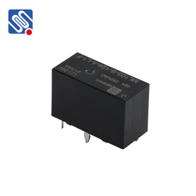 Meishuo ML103 24V 20A Single Coil Latching Relay Miniature High Power Contact Sealed Protection Smart Home 0 Power Consumption
