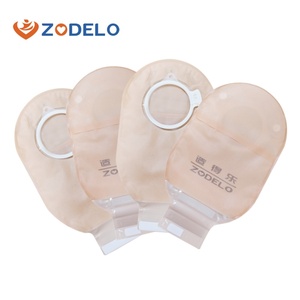 Suministros de fábrica Consumibles médicos Bolsa de colostomía drenable con hebilla de clic <span class=keywords><strong>Bolsas</strong></span> de urostomía - Product Image 1