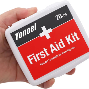 Mini Kit de 20 Piezas, Pequeño <span class=keywords><strong>y</strong></span> Compacto, Uso Multiusos para Cortes <span class=keywords><strong>y</strong></span> Rasguños Menores, Estuche Resistente al Agua, Portátil - Product Image 1