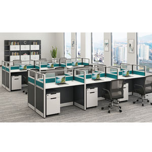 Divisores modernos de aluminio para estación de trabajo, mesa para centro de llamadas, barato, venta al por mayor - Product Image 1