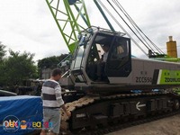 Grue sur chenilles hydraulique ZOOMLION de 75 tonnes, modèle ZCC750H