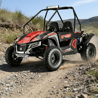 Nouvelle arrivée : Kart à essence quatre temps avec cage de sécurité, suspension indépendante, pneus tout-terrain, véhicule de sauvetage hors route