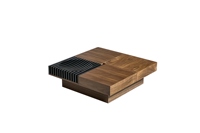 Nouvelle table fonctionnelle de style japonais Sabi Wabi, mobilier d'intérieur, table à thé en bois pour villa et loft, tables basses domestiques