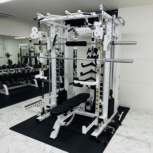 Máquina Multifuncional que Combina Smith, Sistema de Cables y Remo Bajo, para Entrenamiento de Fuerza de Cuerpo Completo en Casa y Gimnasios Comerciales - Product Image 4