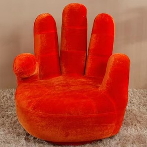 Sillón de Tela de Cinco Dedos: Sofá Individual Tipo Lazy Finger con Diseño Decorativo - Product Image 3