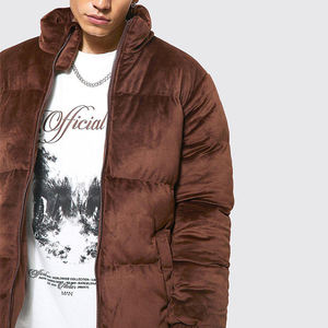 Custom Velvet <strong>Funnel</strong> <strong>Neck</strong> Vest <strong>Coat</strong> Bubble Blank Wholesale Down Goose Outdoor Jacket <strong>Men</strong> - Product Image 6