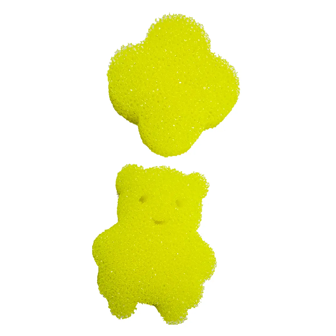 Double-sided Oil-absorbent Dish Sponge Cleaning Of Pool Oil Durable Cleaning Sponge Cartoon Image Sponge Wipe For Holiday