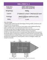 Remorque de toilettes de luxe portable, remorque WC VIP personnalisable, remorque WC mobile pour événements de mariage et location extérieure