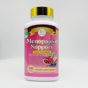Tabletas de Apoyo para la Menopausia DUOZI, Suplemento Herbal, Fórmula de Probióticos para el Equilibrio Hormonal, Marca Privada OEM - Product Image 2