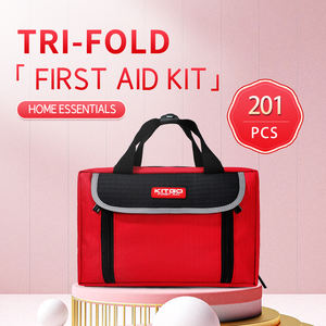 <span class=keywords><strong>Kit</strong></span> di pronto soccorso professionale riciclabile da 200 pezzi con forniture mediche di emergenza grande commerciale con impacco di ghiaccio - Product Image 3