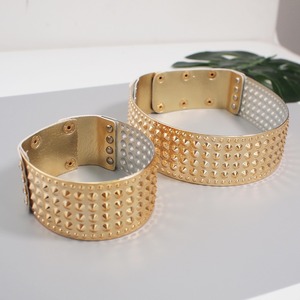 HANSIDON <span class=keywords><strong>Set</strong></span> di Gioielli Vistosi con Collana in Pelle e Bracciale Statement per Donne, <span class=keywords><strong>Set</strong></span> di Gioielli Africani - Product Image 5