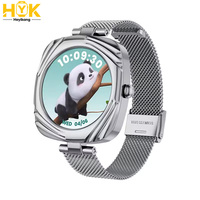 Reloj Inteligente AW5 Personalizable con Bisel Giratorio, Pantalla AMOLED de 1.09 Pulgadas, Resistente al Agua IP67, Asistente de Voz con IA 5G, Llamadas por BT, Brújula, Correo Electrónico