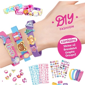 Kit de fabrication de bracelets perlés en métal pour <span class=keywords><strong>loisirs</strong></span> créatifs transfrontaliers, matériel de bricolage pour jouets d'activités pour personnes âgées, cadeau fait main - Product Image 1