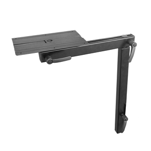 Accesorios para caravanas TYTXRV, fácil instalación, negro, extraíble, pata de mesa RV, aleación de aluminio, altura ajustable, rotación de 360 grados - Product Image 1