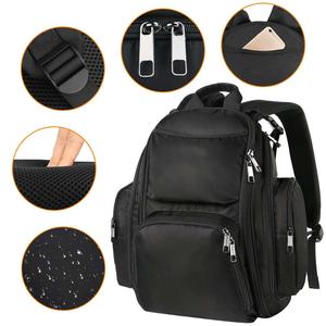 Muestra gratis Bolso grande impermeable multifunción bebé pañal bolsas de cambio para papá mamá con aislamiento de bolsillos - Product Image 5