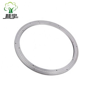 Roulements <span class=keywords><strong>de</strong></span> plateau tournant Lazy Susan en aluminium à faible bruit breveté <span class=keywords><strong>de</strong></span> 600 mm (24 pouces) <span class=keywords><strong>plaque</strong></span> pivotante à anneau pivotant pour une utilisation intérieure et extérieure - Product Image 2