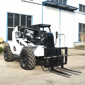 Hot Sale Side Lift Boom Rotating Mini Compact Chinese Telehandle Telescopic Forklift 3 Ton Telehandlers Price