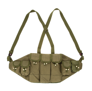 DFTV302  OD Green Hunting Combat Magazine Ammo Pouches Tactical Chest Rig Vest - Product Image 4