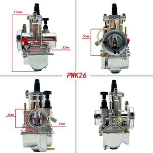 Venta al por mayor garantía personalizada PWK <span class=keywords><strong>24</strong></span> 34mm <span class=keywords><strong>Mikuni</strong></span> 2T 4T ATV Motocross piezas modificadas <span class=keywords><strong>carburador</strong></span> vibración - Product Image 3