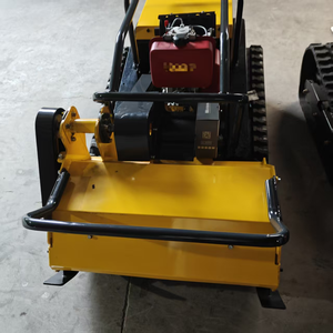 Robot télécommandé automoteur à chenilles, à essence et diesel, pour débroussailleuse forestière et tondeuse à gazon pour pentes - Product Image 6